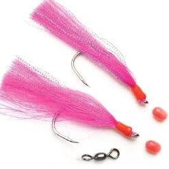 Fladen Big Water Flashing 2 Haken 8/0, Rot