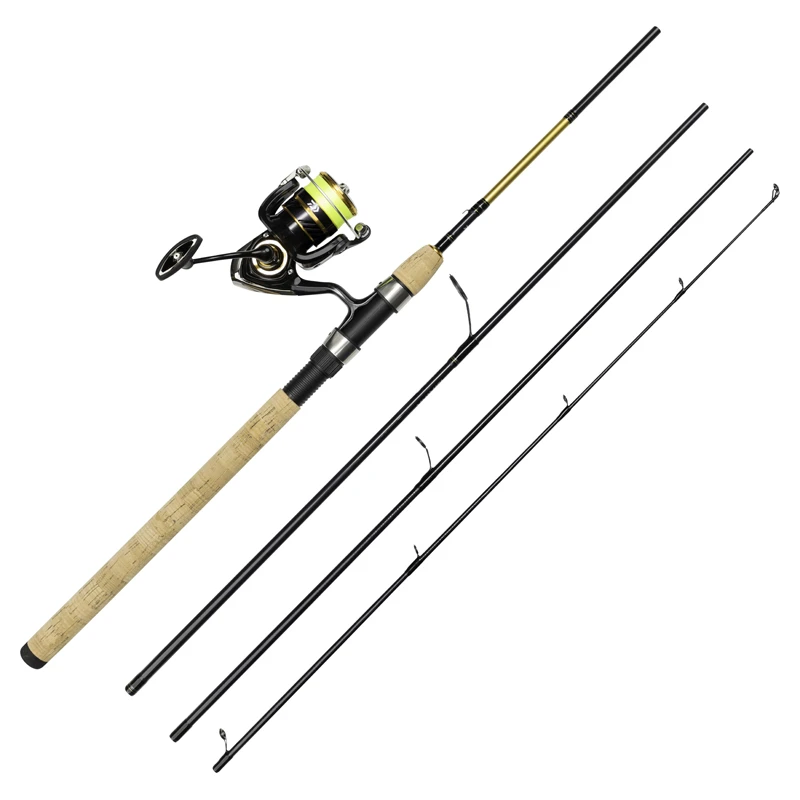 Daiwa Crossfire LT2500 Gold Rush 8' 4pc 7-28G/0.17YL 3 Daiwa Crossfire LT2500 Gold Rush 8' 4pc 7-28G/0.17YL