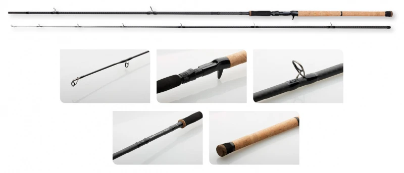 DAM Nanoflex Pro+ Salmon Ace 12'/3.60m MF 50-150g/XXH 4 DAM Nanoflex Pro+ Salmon Ace 12'/3.60m MF 50-150g/XXH – Bild 2