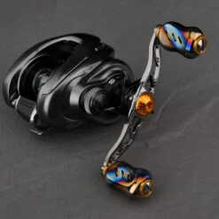 Gomexus Crank Handle W/Titanium Galaxy Knob -Angelgeschäft BS100T22GDX2r 4