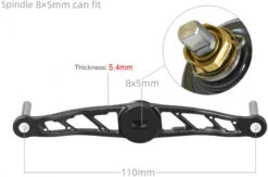 Gomexus Thicken Power Handle 11 Gomexus Thicken Power Handle -Angelgeschäft BS110H27BKBK1r 4