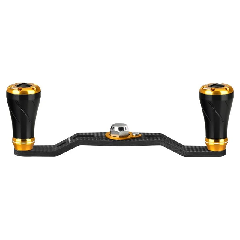 Gomexus 95mm Carbon Swept Handle With 20mm Aluminium Knob 3 Gomexus 95mm Carbon Swept Handle With 20mm Aluminium Knob