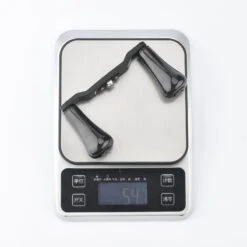 Gomexus 98mm Carbon Swept Handle With 30mm Carbon Knob -Angelgeschäft DCS98FA30BKBKr 2